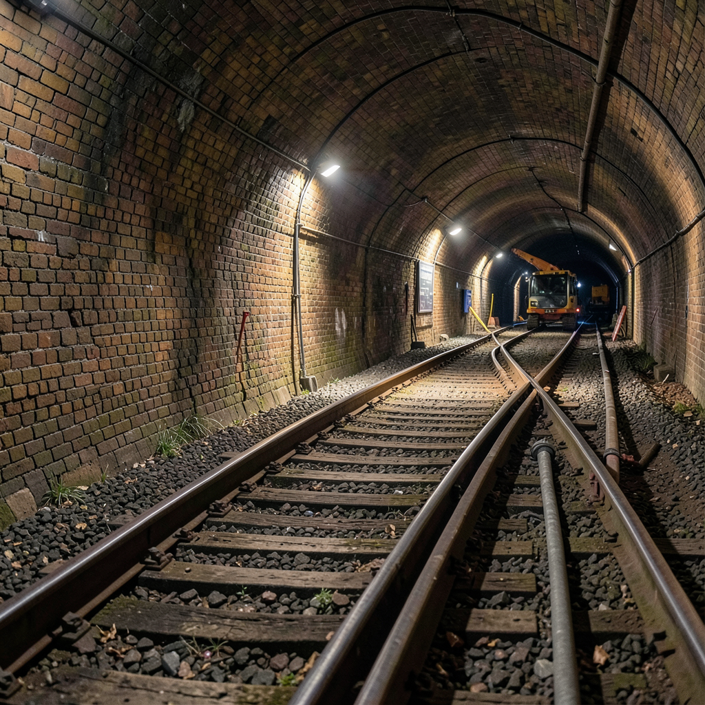 Fresh tracks laid through Gledholt Tunnels for West Yorkshire rail upgrade